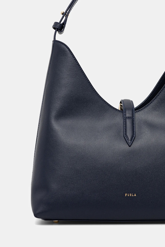 Akcesoria Furla torebka skórzana WB01499.BX3104.4533S granatowy