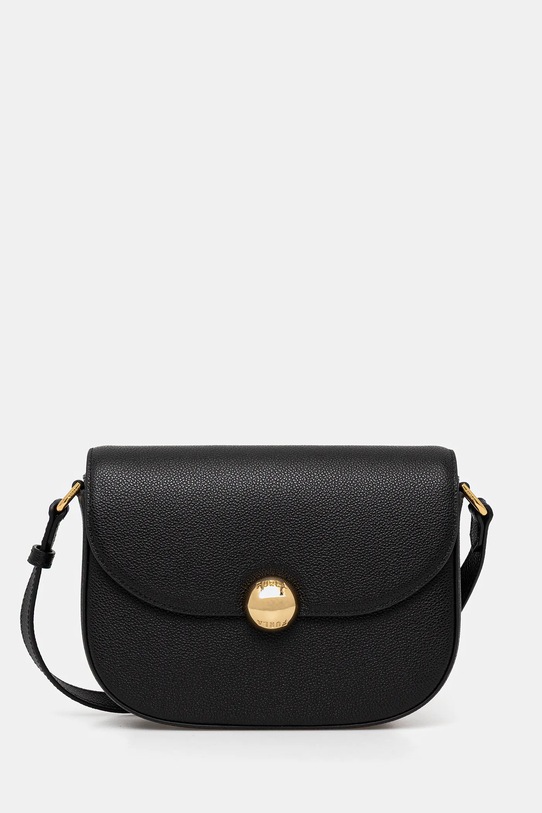Furla poșetă de piele uni negru WB01887.BX3036.O6000