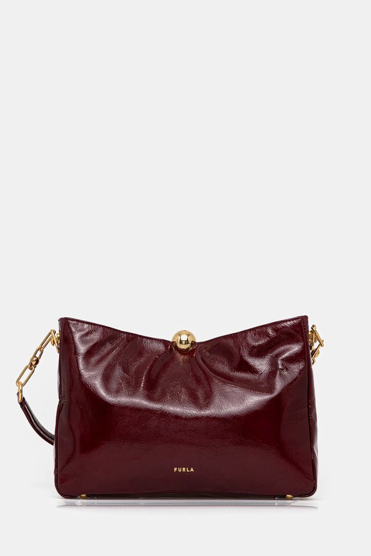 Furla torebka skóra licowa bordowy WB01898.BX4100.0053S