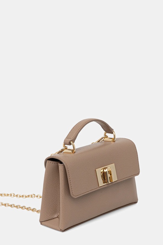 Kožna torba Furla WE00423.ARE000.1257S bež AW25