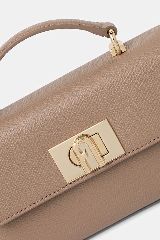 Furla geantă de piele bej WE00423.ARE000.1257S