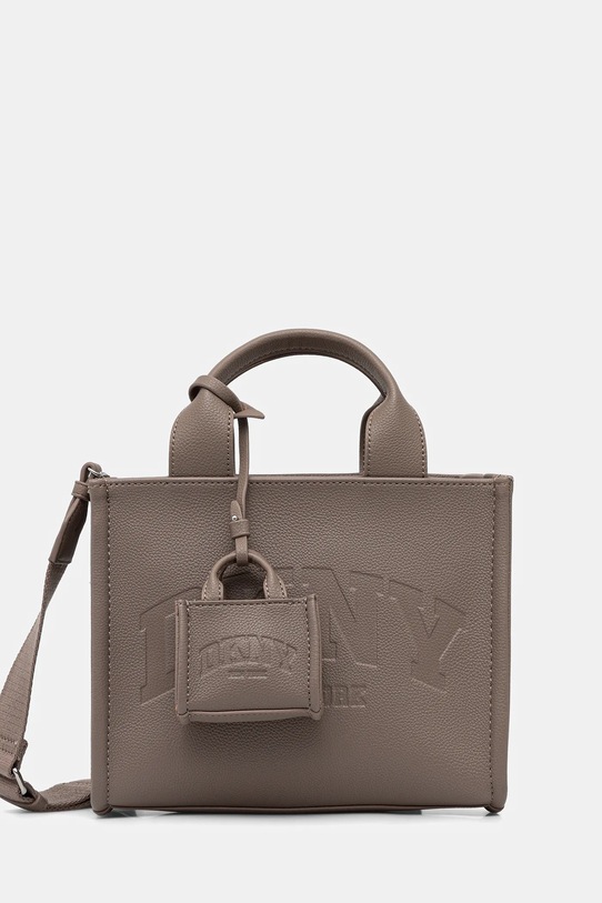 Dkny torebka HADLEE nie mieści A4 beżowy R53AAC80