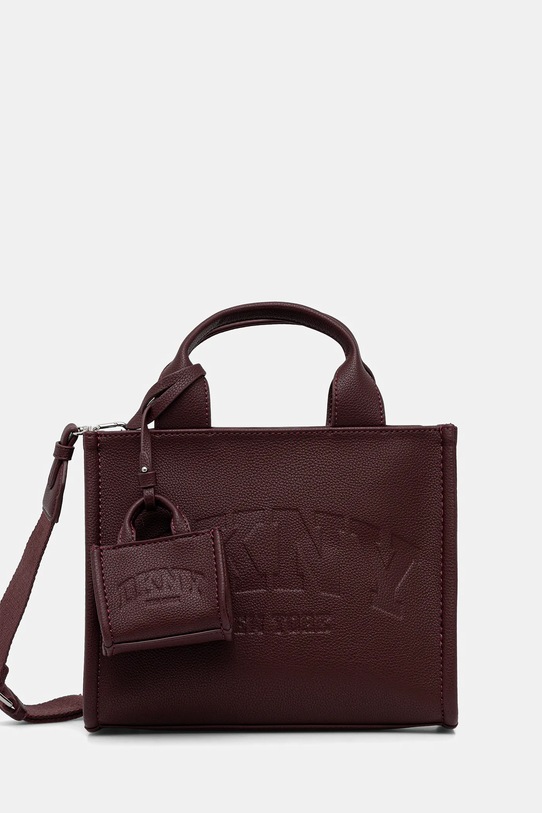 Kabelka Dkny HADLEE hladký burgundské R53AAC80