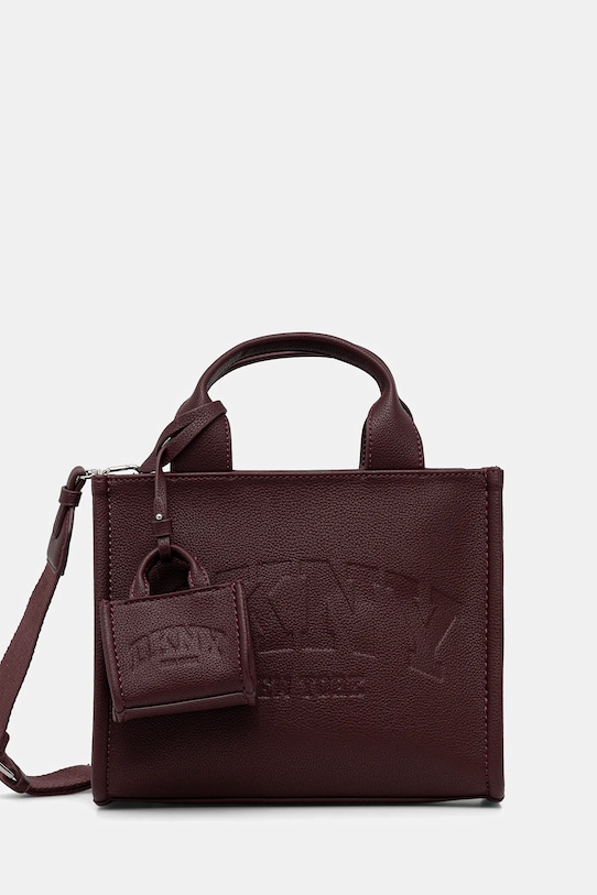 Kabelka Dkny HADLEE jednofarebný burgundské R53AAC80