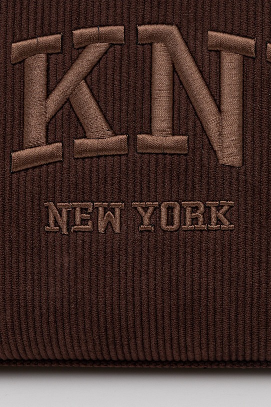 Κοτλέ τσάντα Dkny HADLEE καφέ R53ADC80