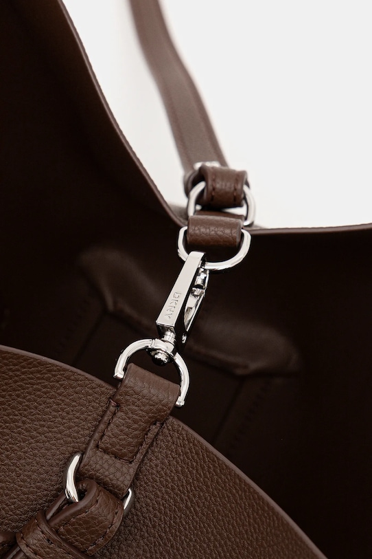 Dkny torebka PAULA R53BAM60 brązowy