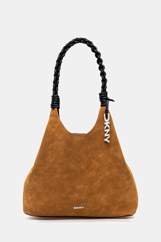 Τσάντα Dkny PAULA καφέ R53AME48
