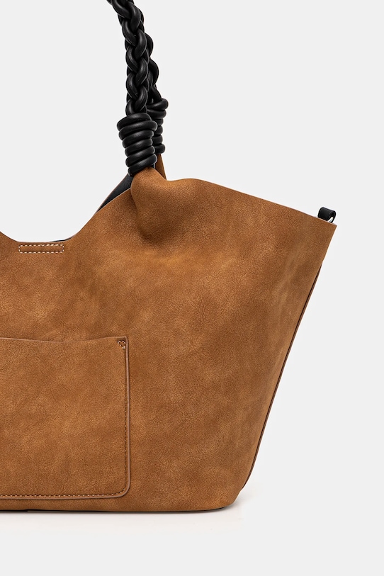 Akcesoria Dkny torebka PAULA R53AME49 brązowy