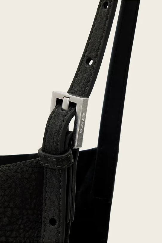 Akcesoria AllSaints torebka skórzana ARA W285XD szary