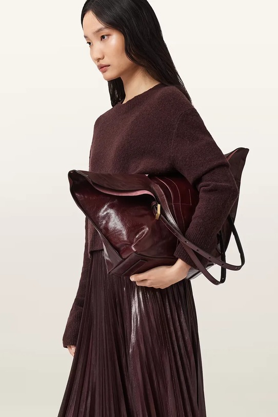 AllSaints torebka skórzana ARA W284XD