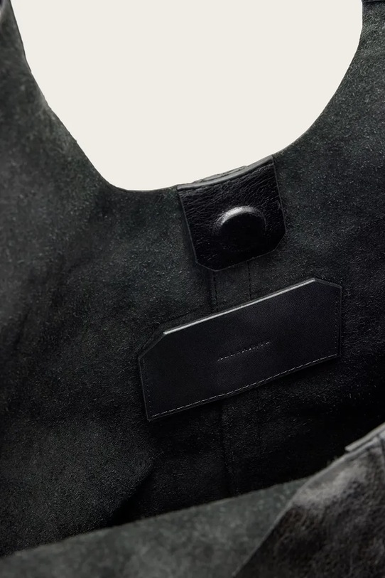 Akcesoria AllSaints torebka skórzana ARA W284XD czarny