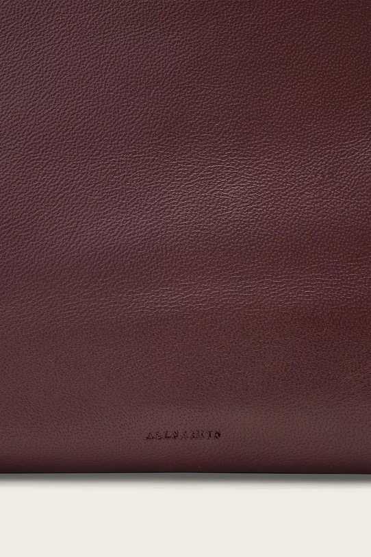 Кожаная сумка AllSaints BETTINA W647XD красный