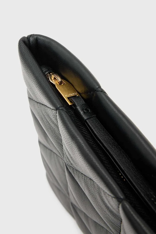 Шкіряна сумка AllSaints BETTINA W214XD чорний