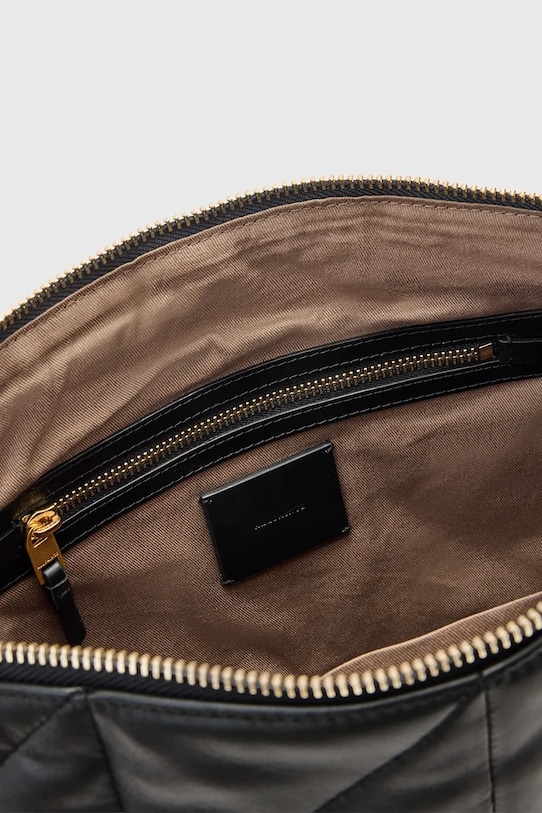 AllSaints poșetă de piele EDBURY negru W345XD