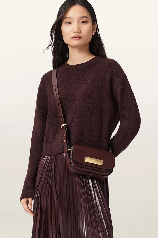 AllSaints torebka skórzana ETTA W294XD