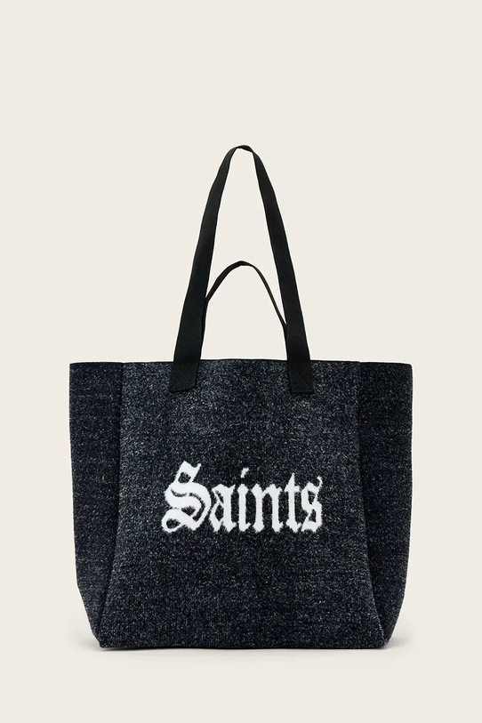 AllSaints torba IZZY mieści A4 czarny W298XD