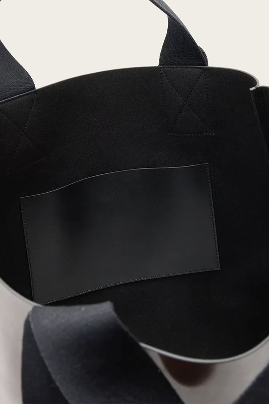 Kožená taška AllSaints IZZY hnedá W391XD