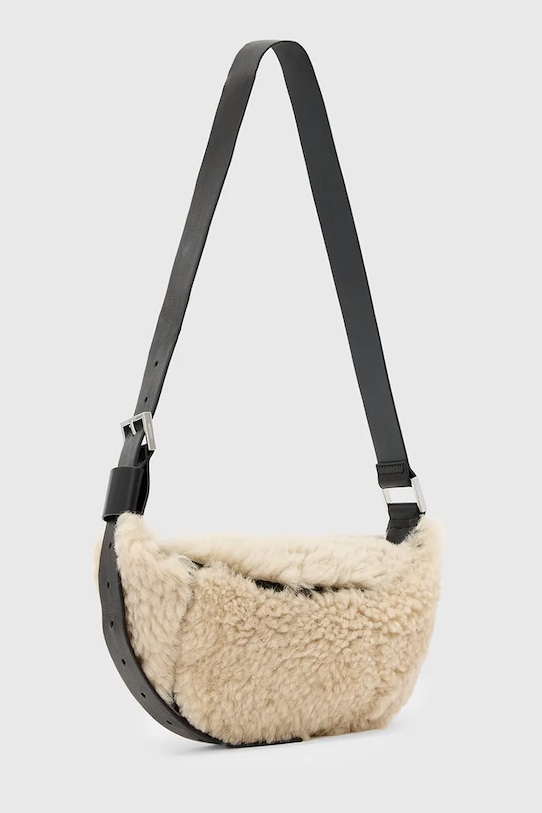 AllSaints torebka wełniana LUNA W220XD beżowy AW25