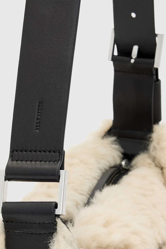 AllSaints torebka wełniana LUNA beżowy W220XD