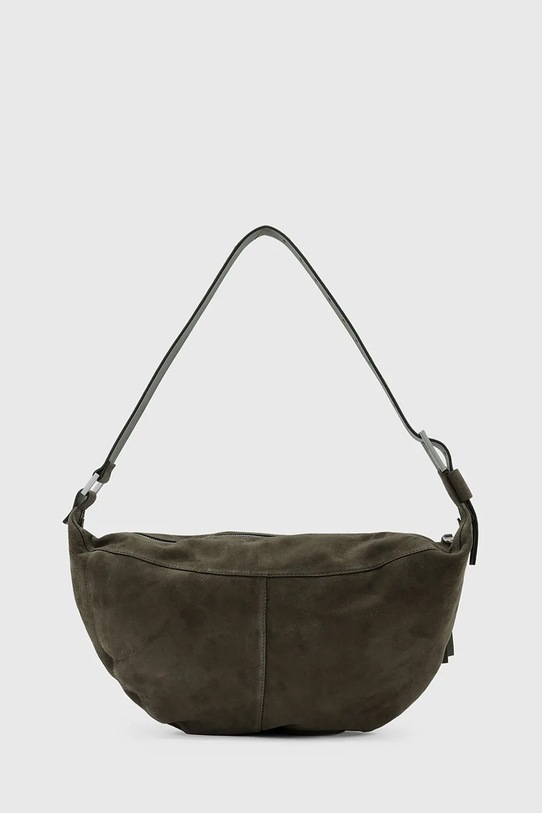 Torba od brušene kože AllSaints LUNA W388XD smeđa AW25
