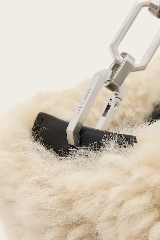 AllSaints torebka wełniana MADEA beżowy W221XD