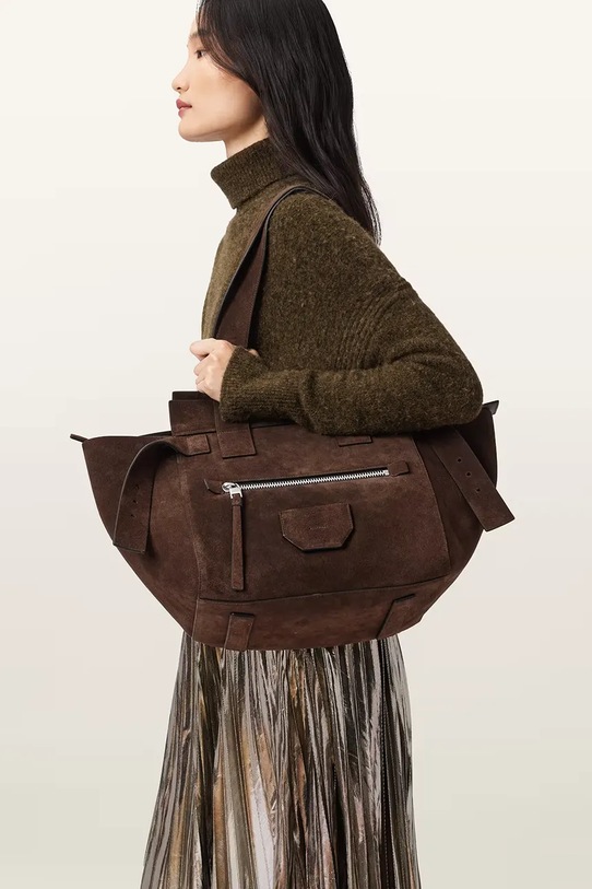 AllSaints torebka skórzana PEREZ W393XD
