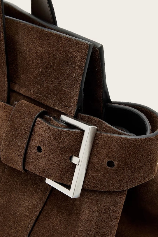 Usnjena torbica AllSaints PEREZ rjava W393XD