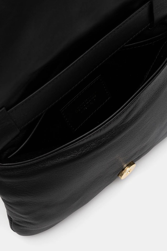 Sportmax torebka skórzana SOFFYMINI 2522516026600 czarny
