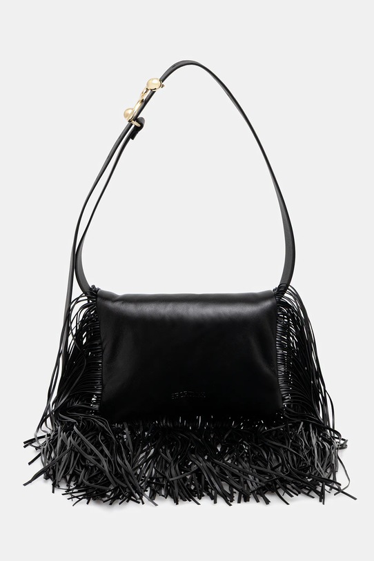 Sportmax poșetă de piele STILLA uni negru 2522516056600