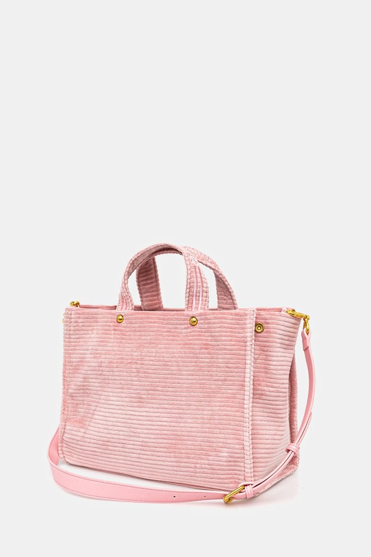 Akcesoria Juicy Couture torebka Iris Velvet BIJIR8941WC9 różowy
