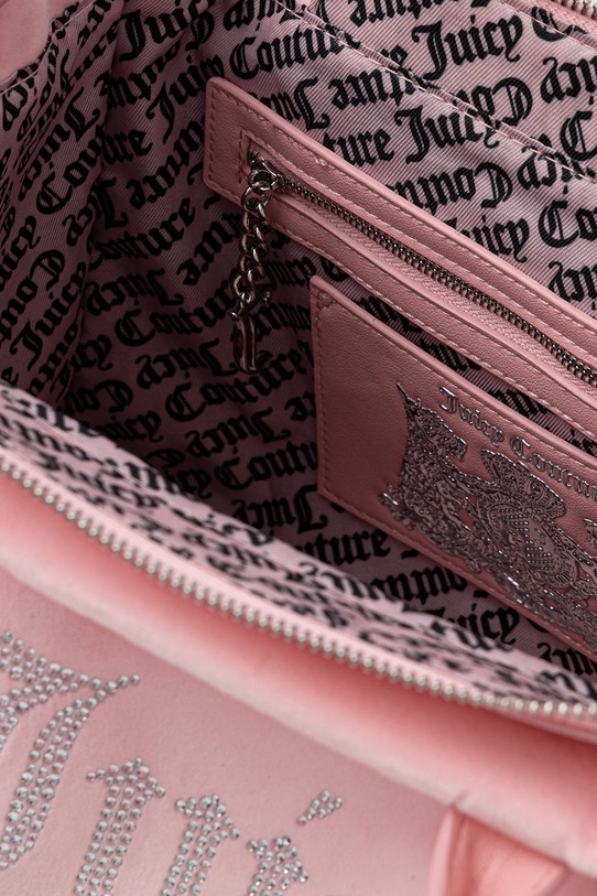 Τσάντα Juicy Couture Iris Velvet BIJIR8944WZC ροζ