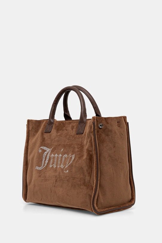 Juicy Couture torebka Iris Velvet BIJIR8944WZC brązowy AW25