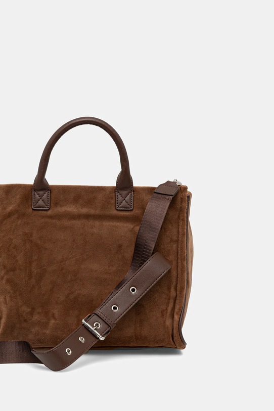 Akcesoria Juicy Couture torebka Iris Velvet BIJIR8944WZC brązowy