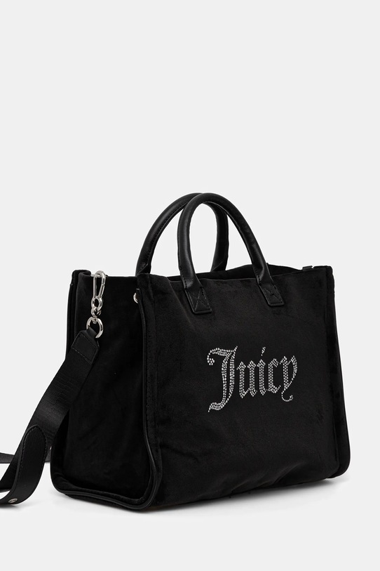 Τσάντα Juicy Couture Iris Velvet BIJIR8944WZC μαύρο AW25