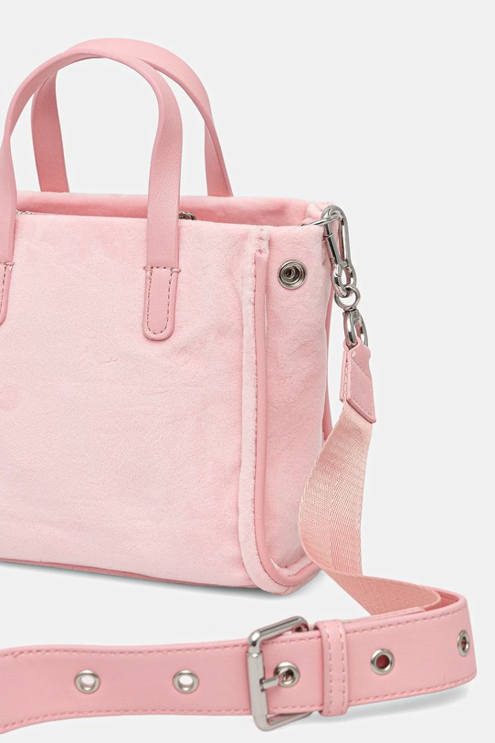 Accesorii Juicy Couture poșetă Iris Velvet BIJIR8945WZC roz