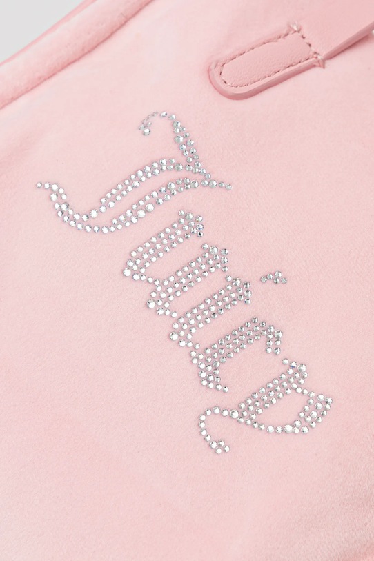 Juicy Couture poșetă Iris Velvet roz BIJIR8945WZC