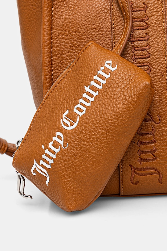 Juicy Couture torebka Iris Embroidery brązowy BIJIR8946WVP