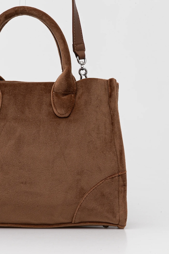 Akcesoria Juicy Couture torebka Iris Patch BIJIR8948WZC brązowy