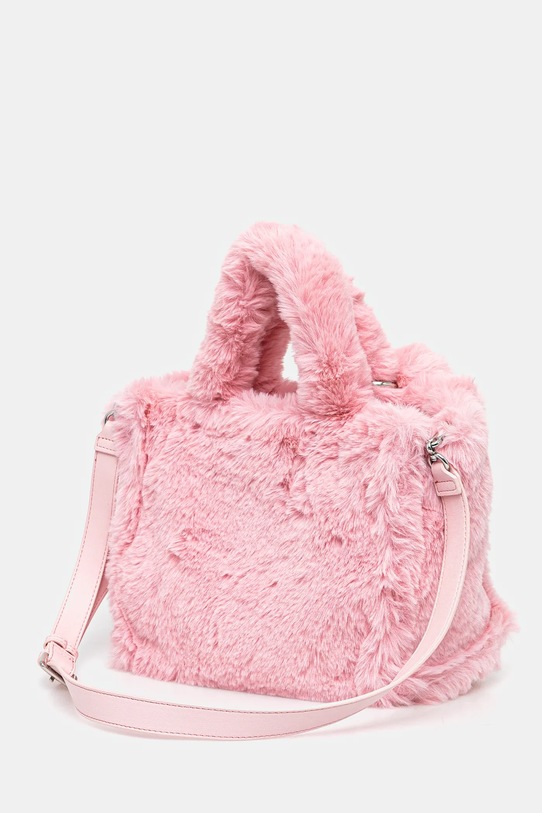 Akcesoria Juicy Couture torebka Iris Fur BIJIR8956WZC różowy