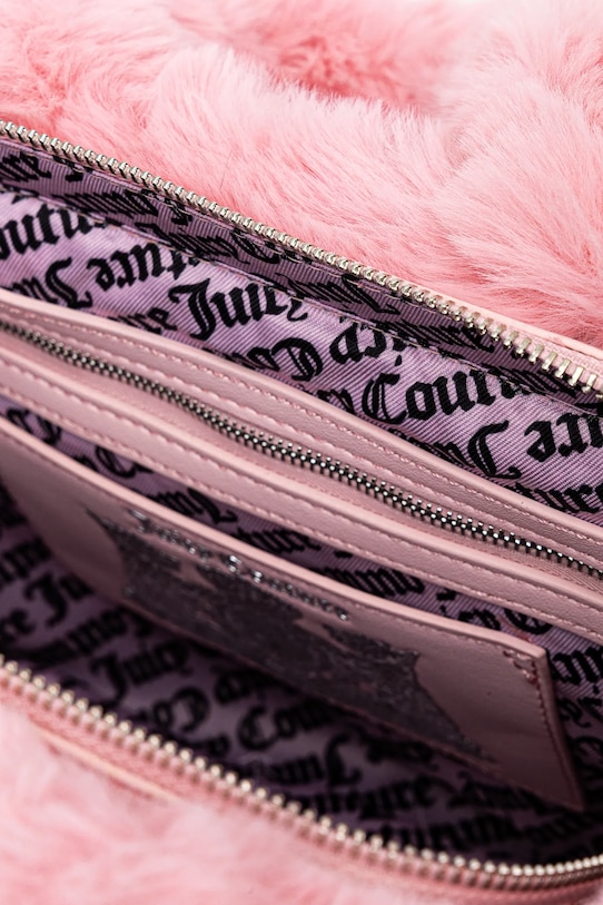 Juicy Couture torebka Iris Fur BIJIR8956WZC różowy
