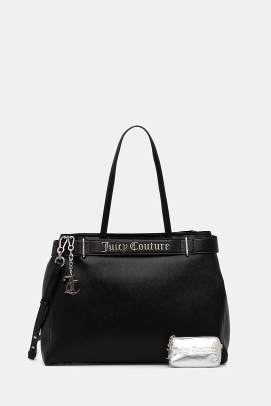 Juicy Couture torebka Jasmine mieści A4 czarny BIJJM8959WVP