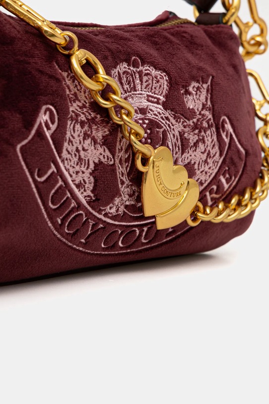 Juicy Couture torebka Twig Narrative bordowy BIJTG8989WZC