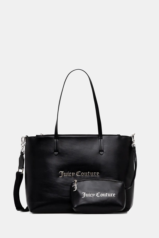 Juicy Couture torebka Lucy mieści A4 czarny BIJLX9003WPJ