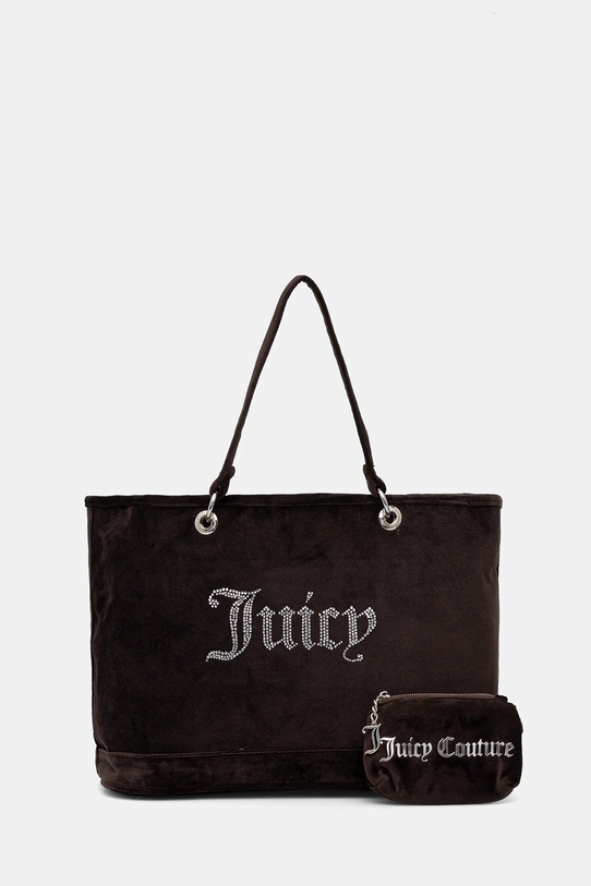 Juicy Couture torebka Kimberly tekstylny brązowy BEJQL8761WPO.JB7