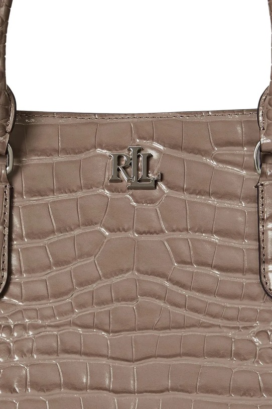 Шкіряна сумочка Lauren Ralph Lauren 431942189 коричневий