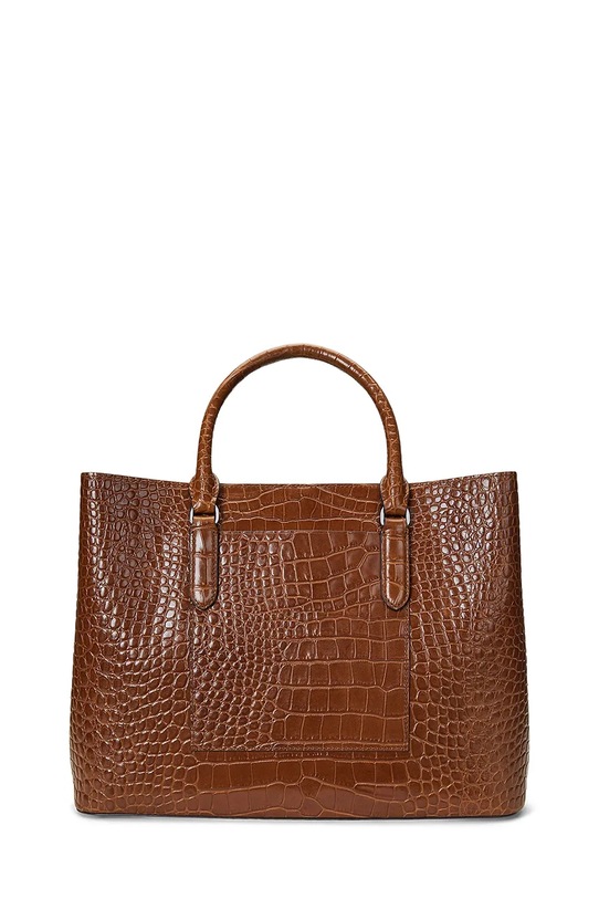 Аксесуари Шкіряна сумочка Lauren Ralph Lauren 431942189 коричневий