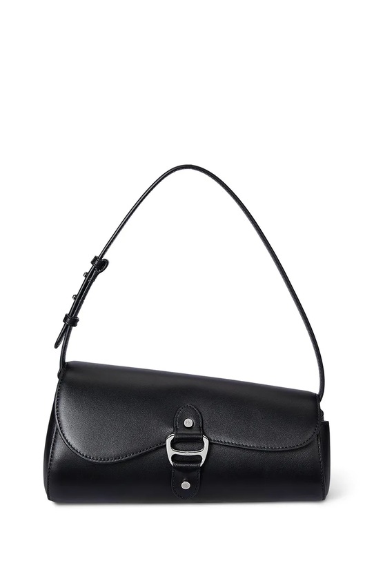 Kabelka Lauren Ralph Lauren přírodní kůže černá 431977487