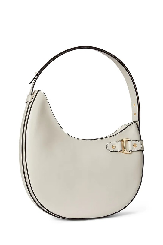 Lauren Ralph Lauren torebka skórzana 431980156 beżowy AW25