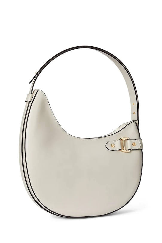 Lauren Ralph Lauren torebka skórzana 431980156 beżowy AW25