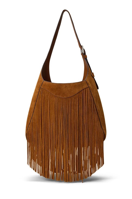 Аксессуары Замшевая сумочка Lauren Ralph Lauren 431980172 коричневый